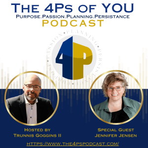 The 4Ps of You podcast cover image with Jennifer Jensen